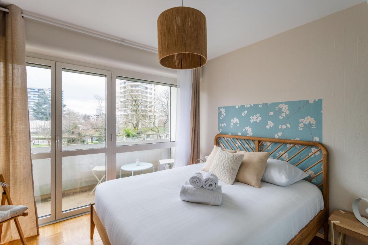 Rosa, Confortable 2 Chambres Avec Parking Dans Le Centre Ρεν Εξωτερικό φωτογραφία